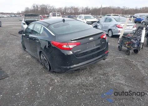 2013 Kia Optima Sx z USA, uszkodzony, nr VIN 5XXGR4A65DG204859